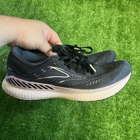 Brooks Women's Glycerin GTS 19 Running Casual Shoes Black Ombre Size 11 - Picture 1 of 6
